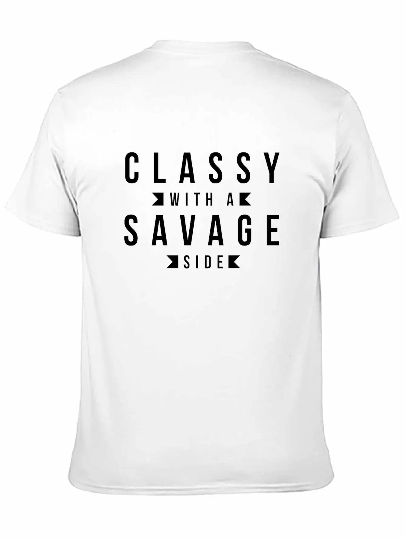 Classy With A Savage Side Cheeky Classic Fit Graphic Tee For Daily Comfort – Unisex Cotton Shirt