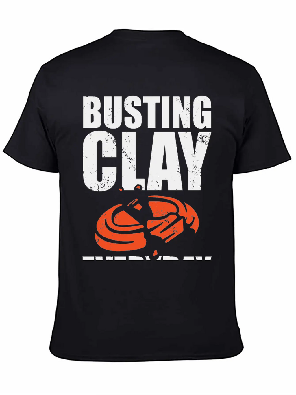 Clay Pigeon Shooting Unisex Short Sleeve Soft Cotton T-Shirt – Casual Everyday Wear