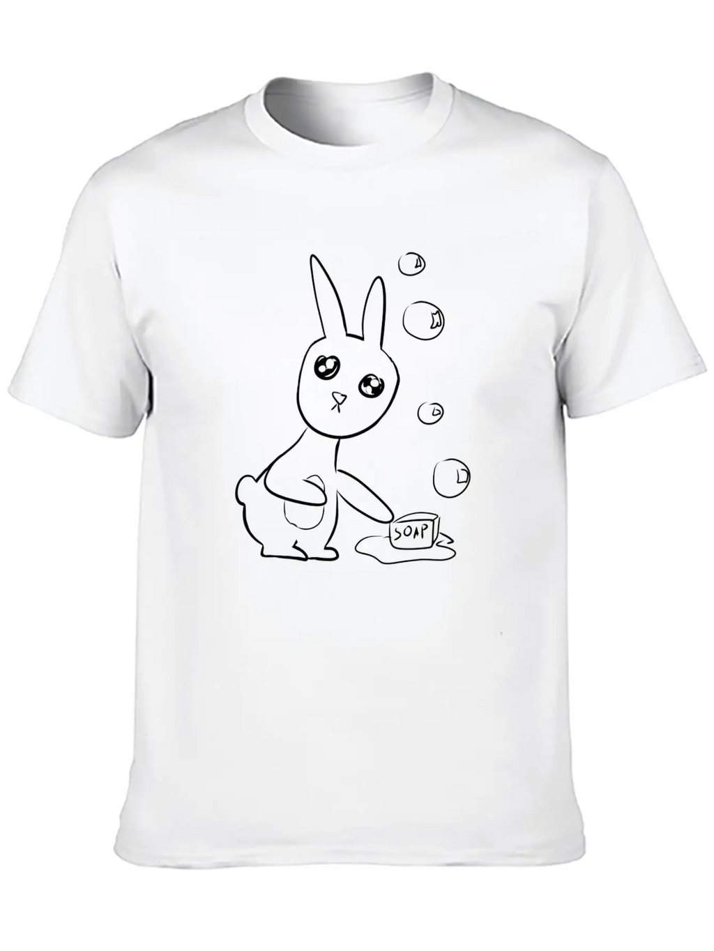 Cleanliness Rabbit Wash Breathable Soft Cotton T-Shirt – Timeless Casual Look