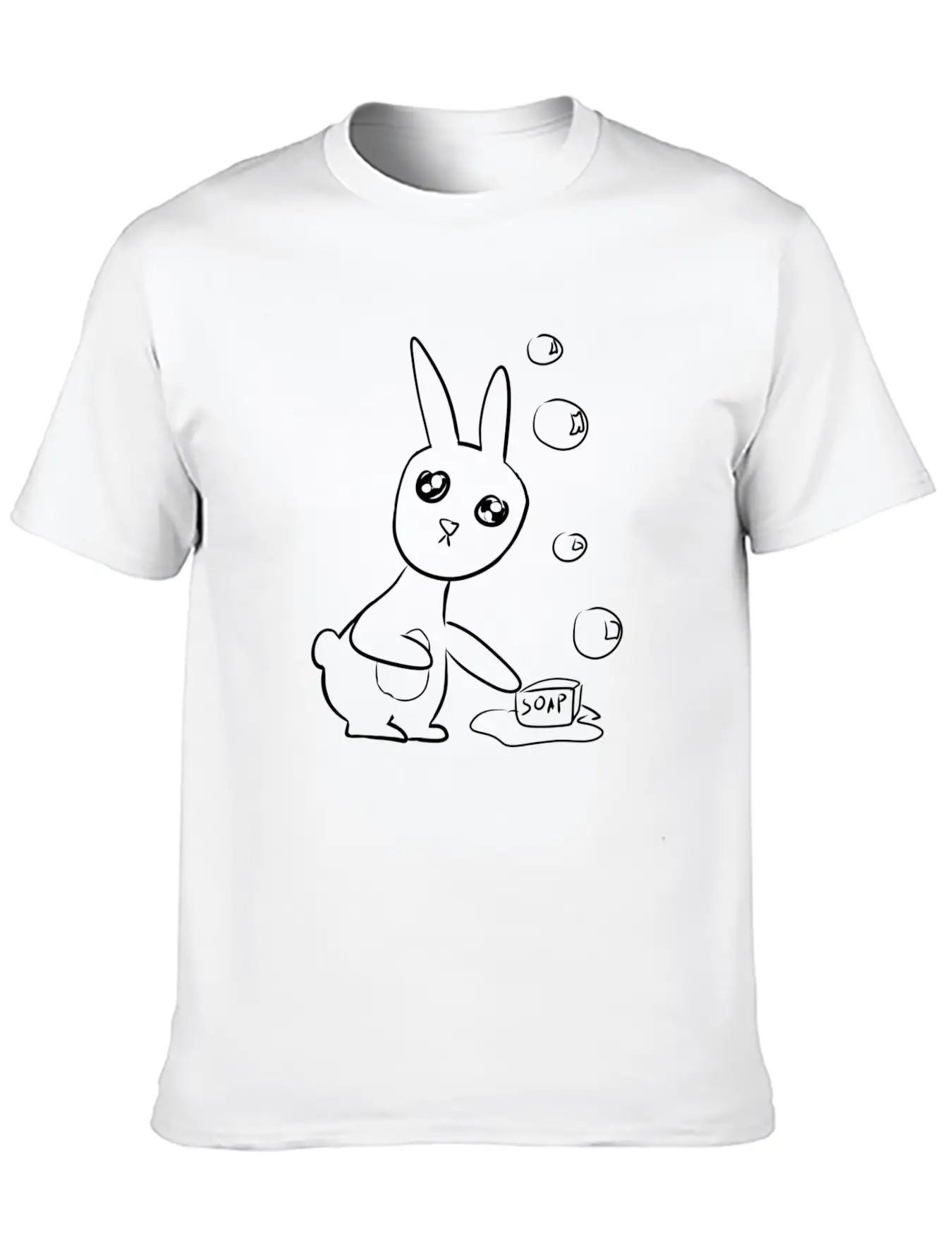 Cleanliness Rabbit Wash Breathable Soft Cotton T-Shirt – Timeless Casual Look