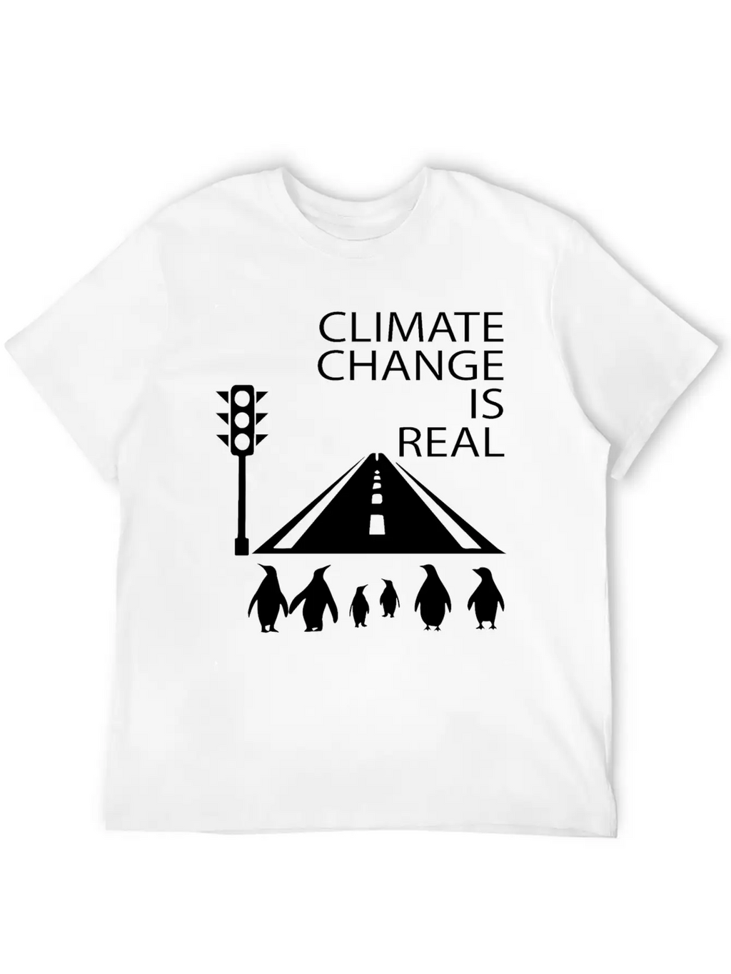 Climate Change Is Real, Awareness Environmental Essential Cotton Tee For Daily Outfits – Unisex Style
