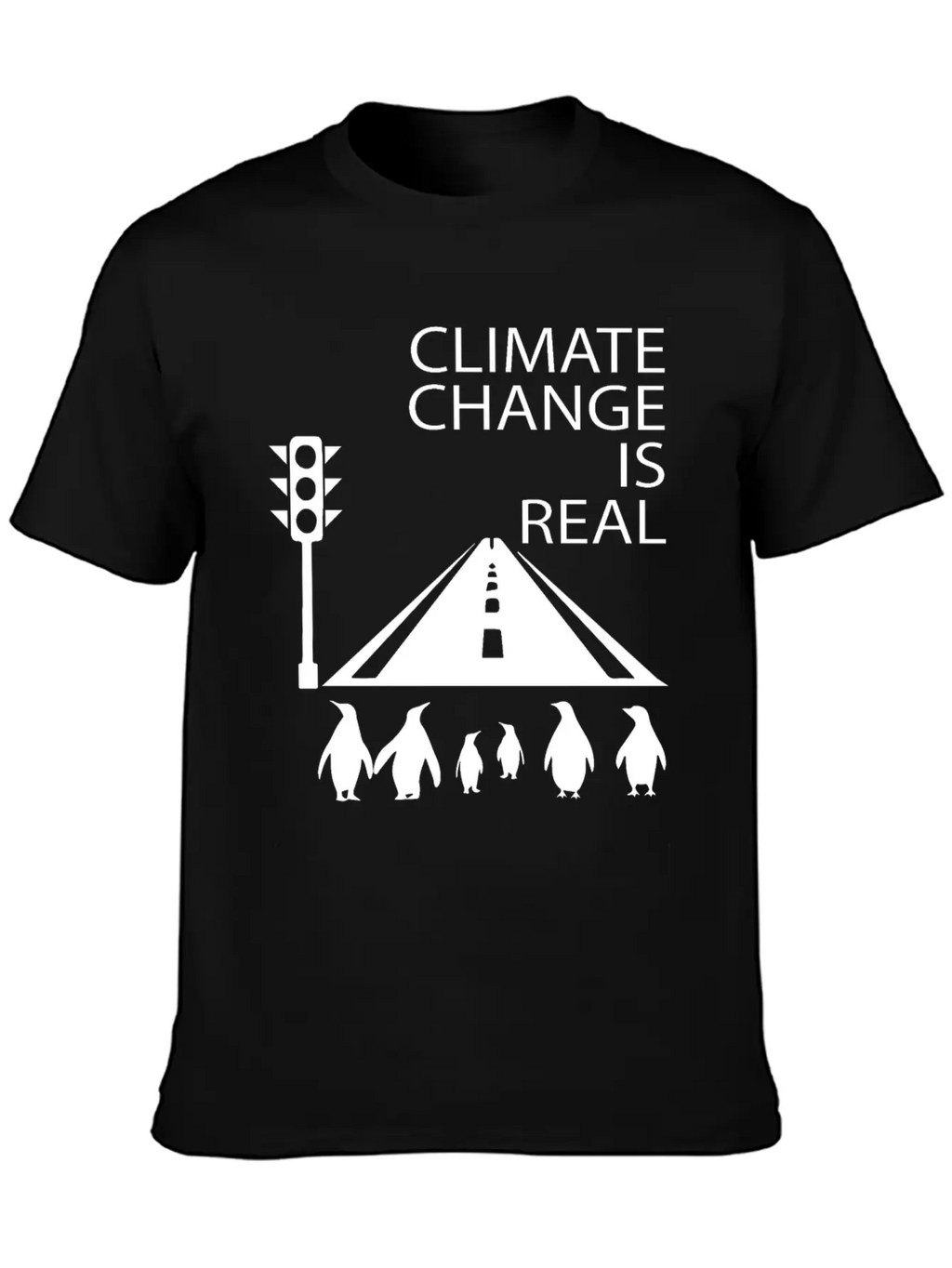 Climate Change Is Real, Awareness Environmental Essential Cotton Tee For Daily Outfits – Unisex Style