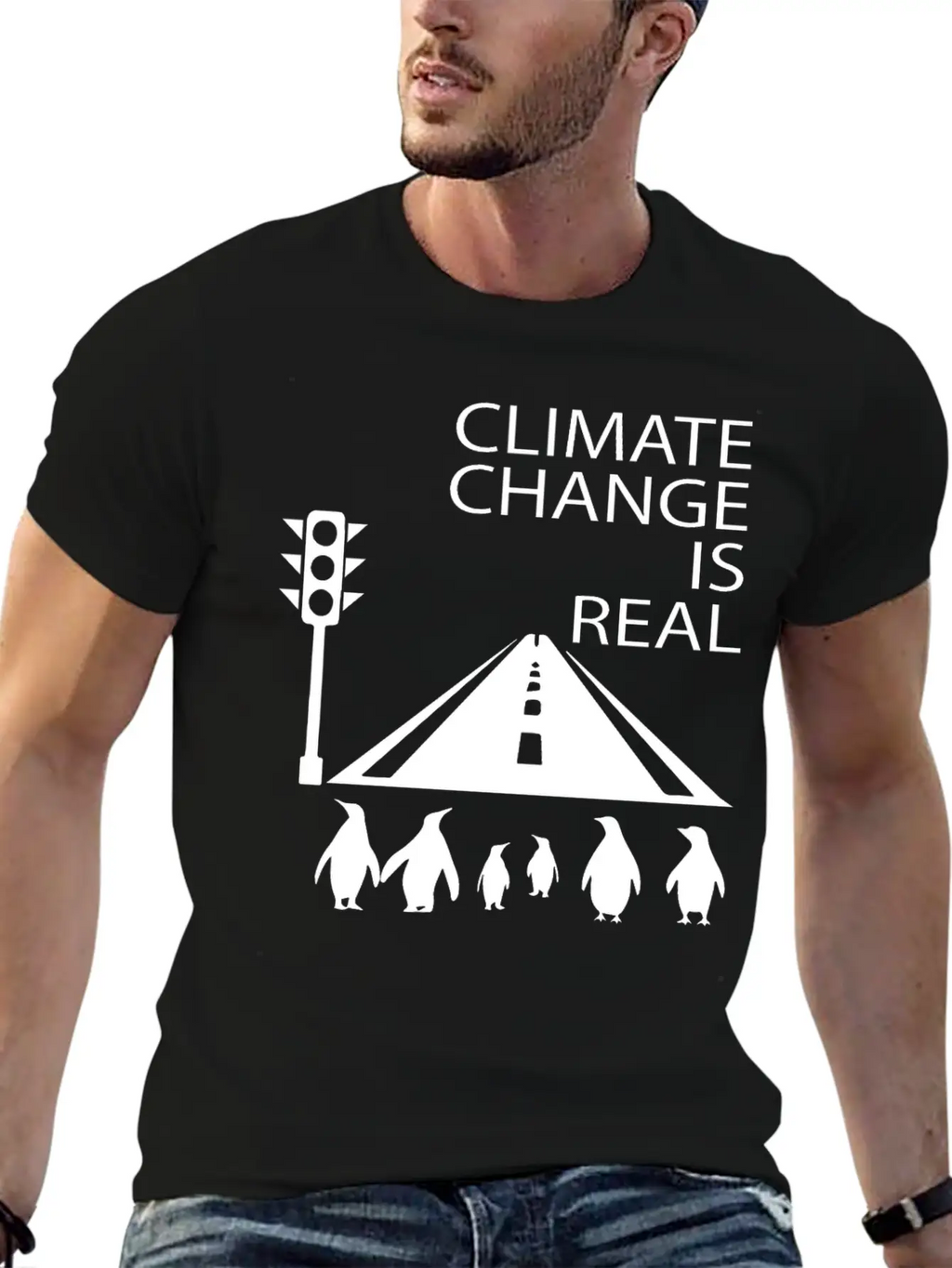 Climate Change Is Real, Awareness Environmental Essential Cotton Tee For Daily Outfits – Unisex Style