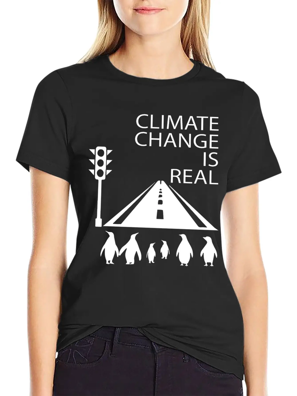 Climate Change Is Real, Awareness Environmental Essential Cotton Tee For Daily Outfits – Unisex Style