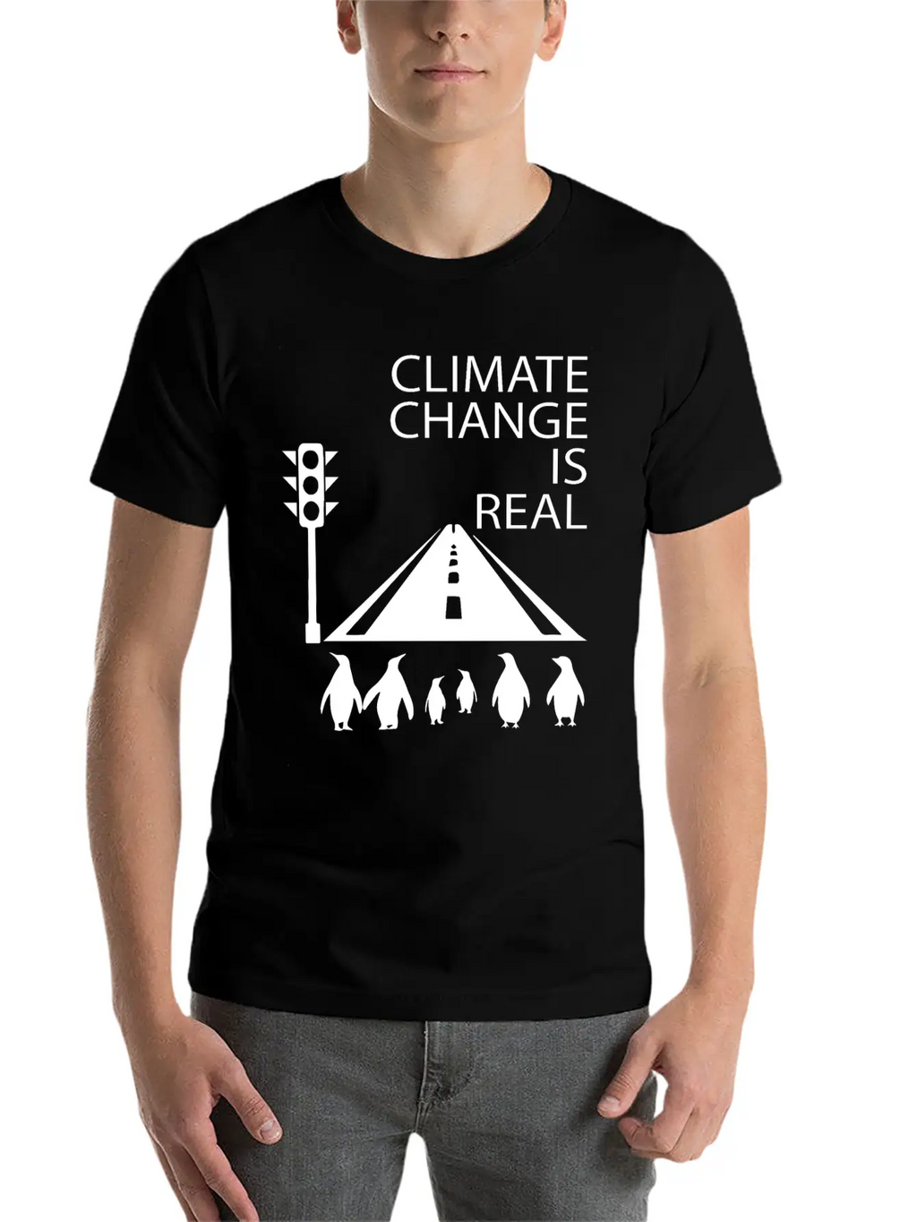 Climate Change Is Real, Awareness Environmental Essential Cotton Tee For Daily Outfits – Unisex Style