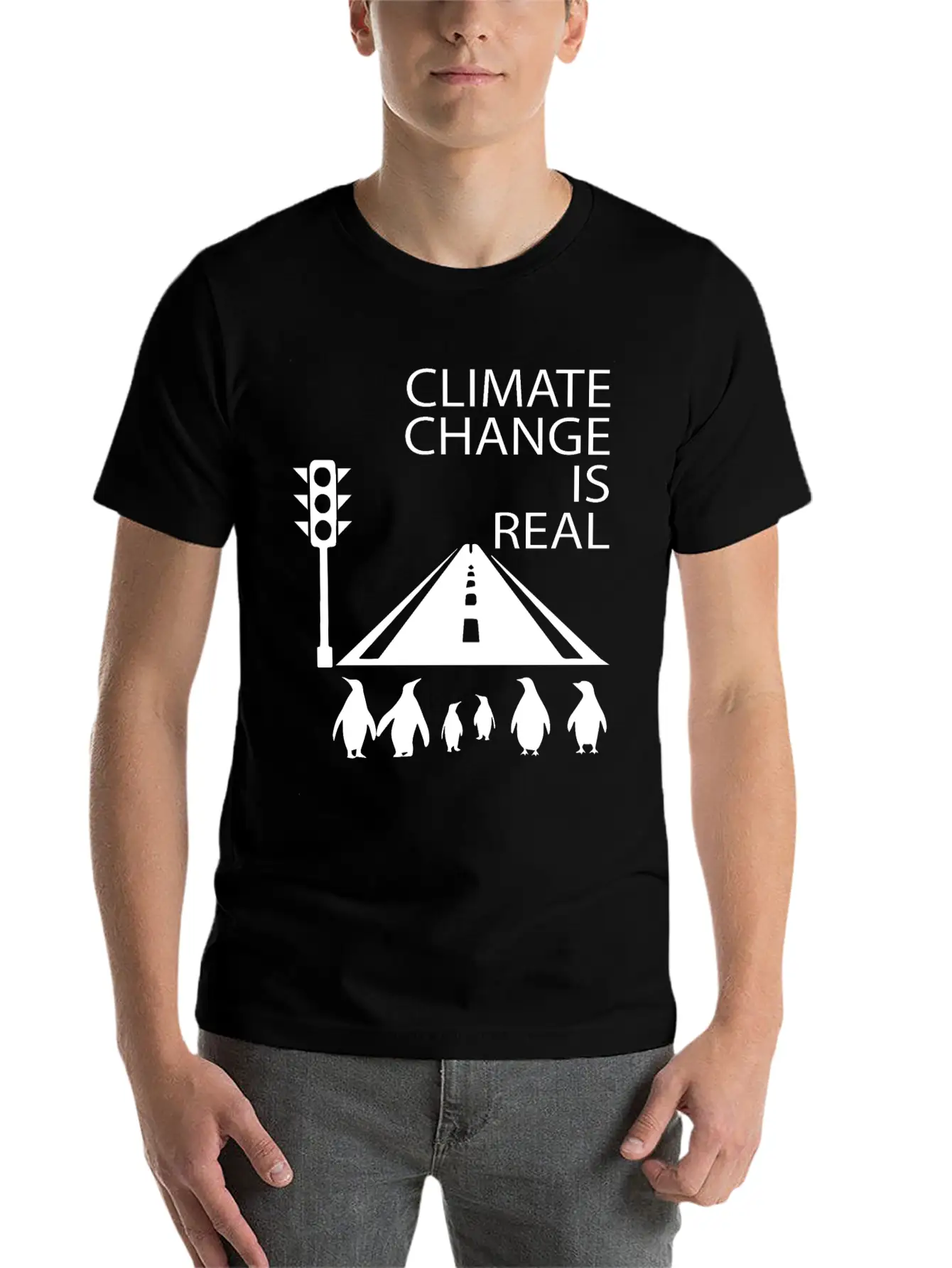 Climate Change Is Real, Awareness Environmental Essential Cotton Tee For Daily Outfits – Unisex Style