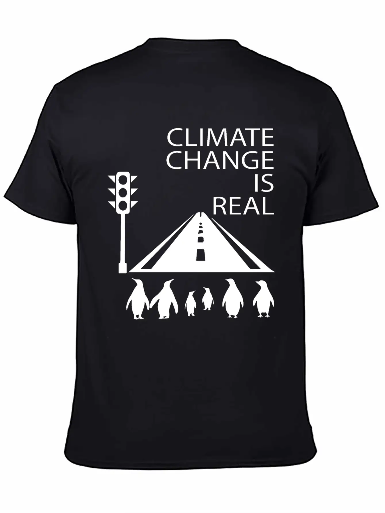 Climate Change Is Real, Awareness Environmental Essential Cotton Tee For Daily Outfits – Unisex Style