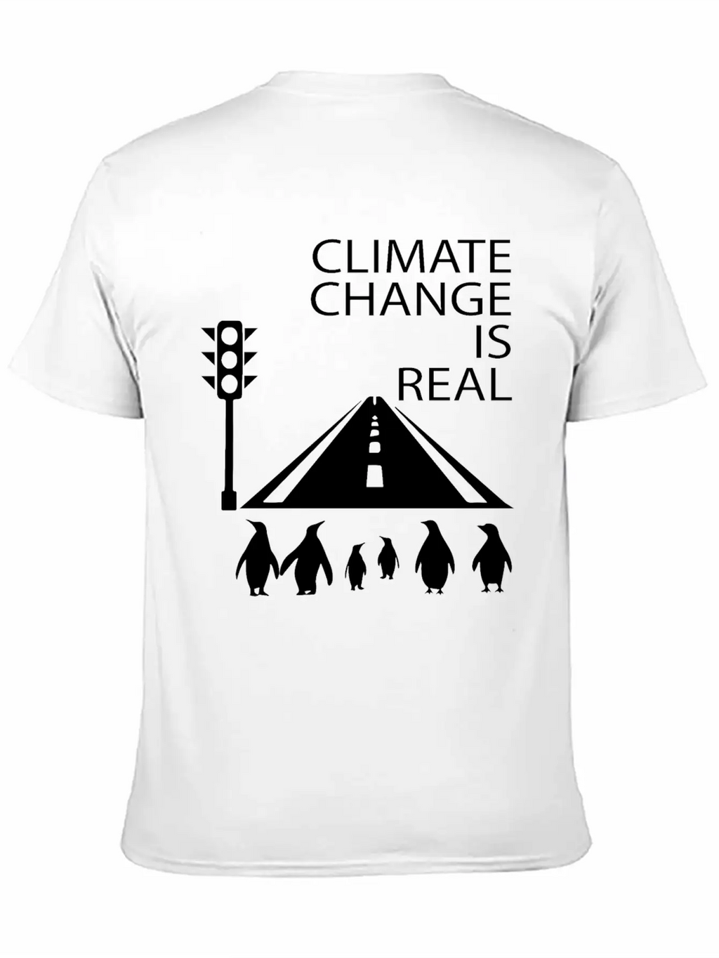 Climate Change Is Real, Awareness Environmental Essential Cotton Tee For Daily Outfits – Unisex Style
