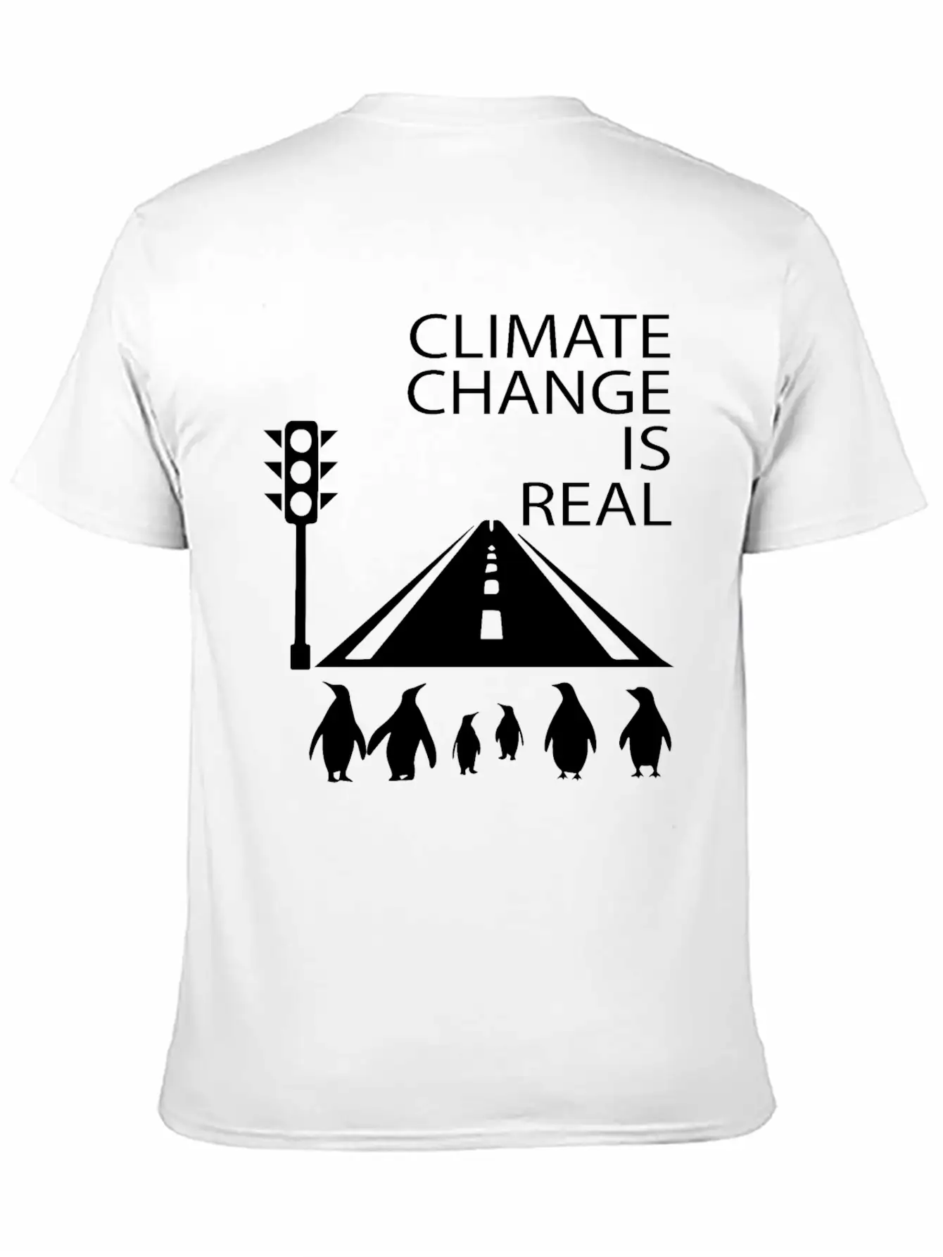 Climate Change Is Real, Awareness Environmental Essential Cotton Tee For Daily Outfits – Unisex Style