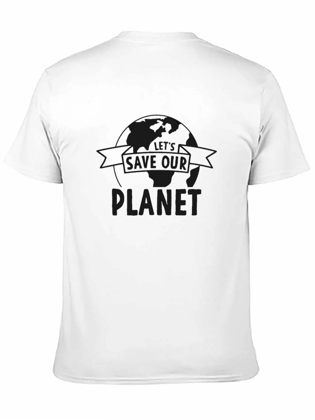 Climate Change Protection Classic Fit Graphic Tee For Daily Comfort – Unisex Cotton Shirt