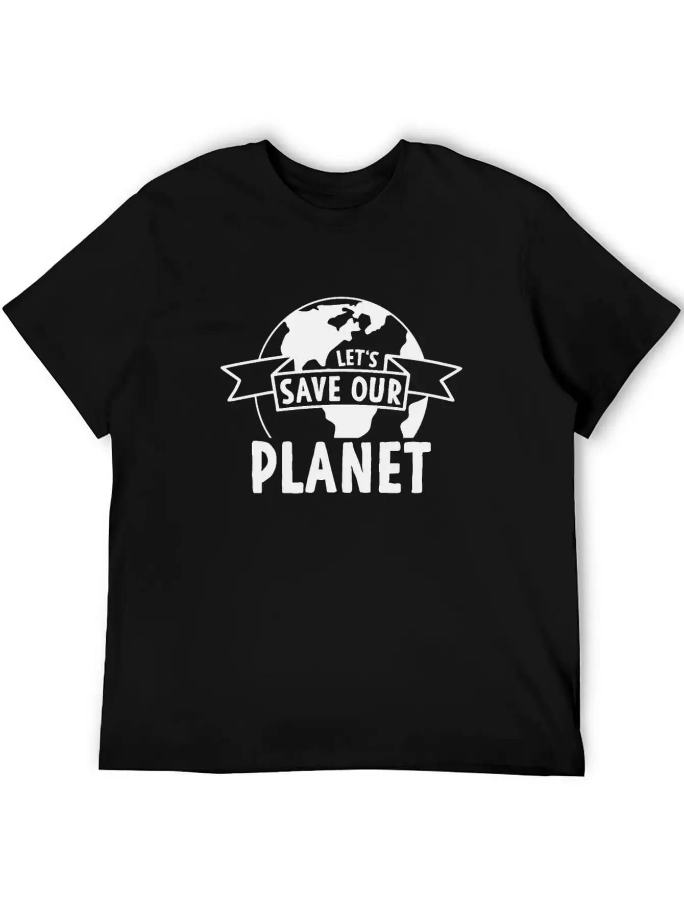 Climate Change Protection Classic Fit Graphic Tee For Daily Comfort – Unisex Cotton Shirt