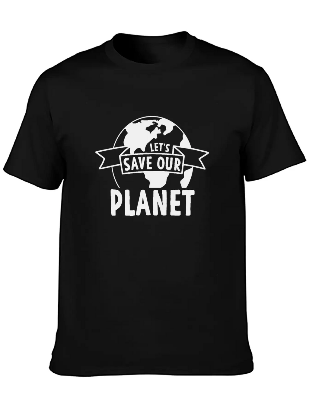 Climate Change Protection Classic Fit Graphic Tee For Daily Comfort – Unisex Cotton Shirt