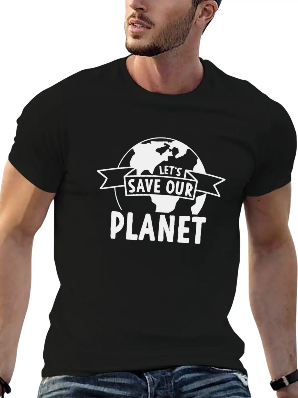 Climate Change Protection Classic Fit Graphic Tee For Daily Comfort – Unisex Cotton Shirt