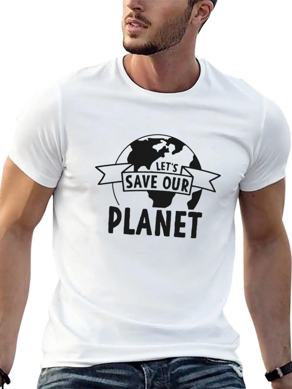 Climate Change Protection Classic Fit Graphic Tee For Daily Comfort – Unisex Cotton Shirt