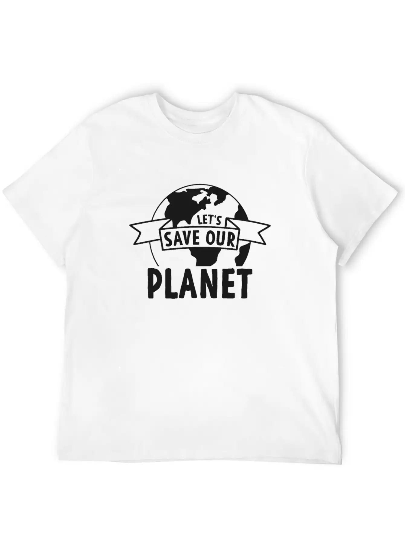 Climate Change Protection Classic Fit Graphic Tee For Daily Comfort – Unisex Cotton Shirt