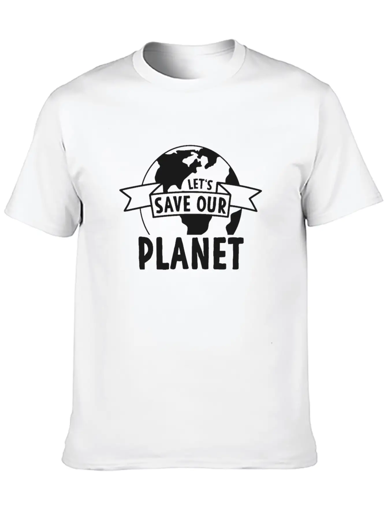 Climate Change Protection Classic Fit Graphic Tee For Daily Comfort – Unisex Cotton Shirt