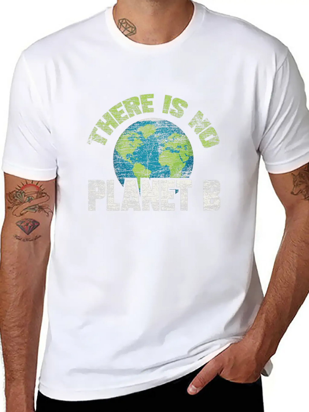 Climate Change Protection Unisex Casual T-Shirt – Clean Design For Daily Comfort