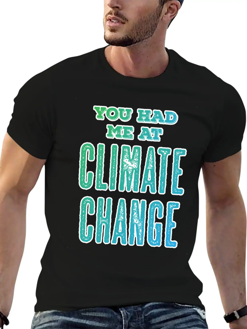 Climate Change Quote | Environmental Protection Unisex Casual T-Shirt – Clean Design For Daily Comfort