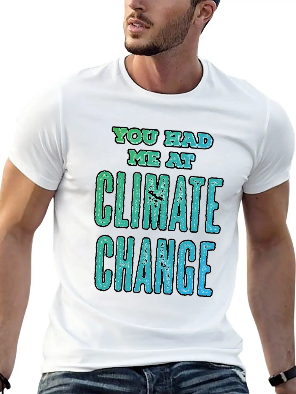 Climate Change Quote | Environmental Protection Unisex Casual T-Shirt – Clean Design For Daily Comfort