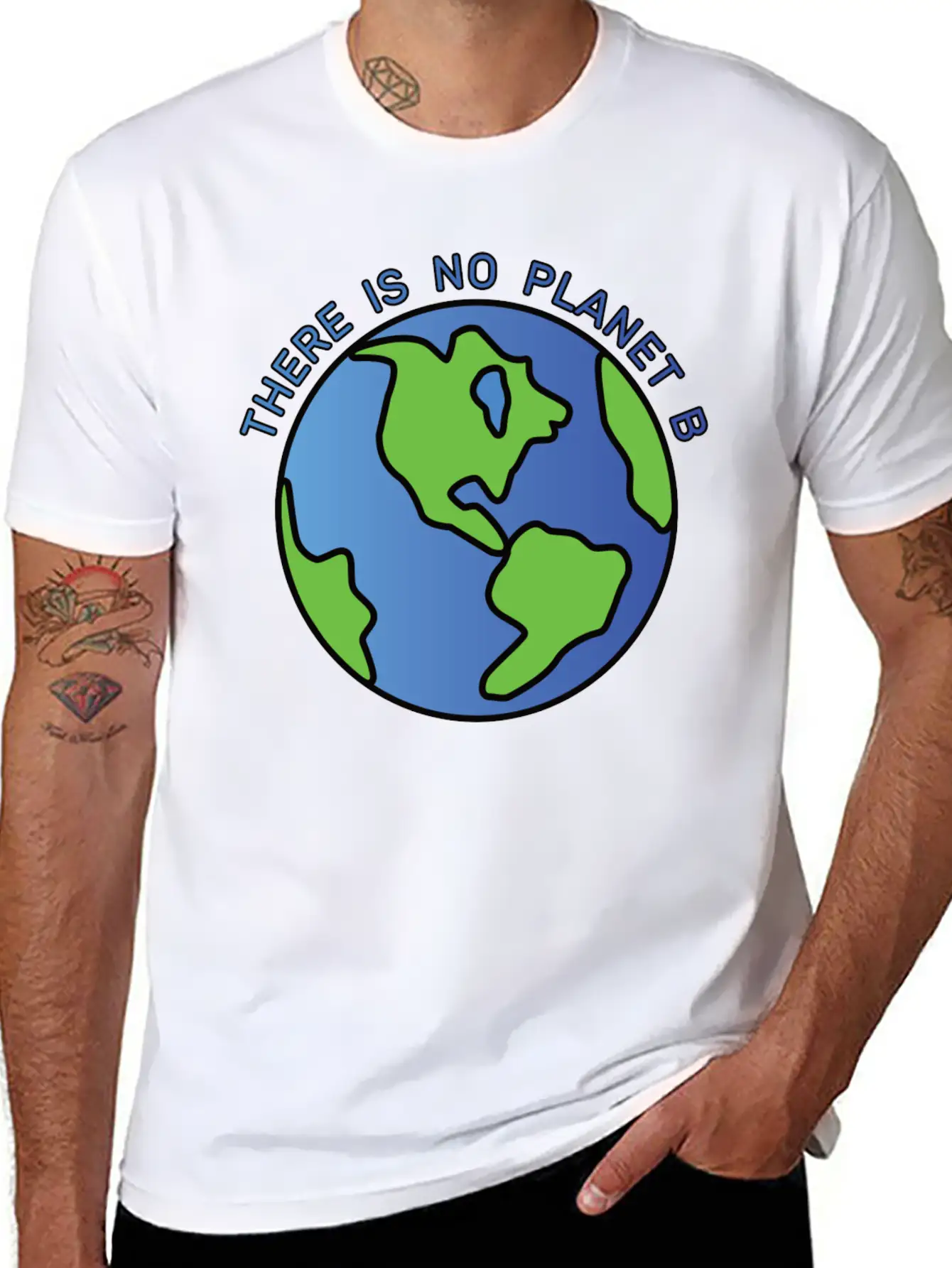 Climate Change Unisex Casual T-Shirt – Clean Design For Daily Comfort
