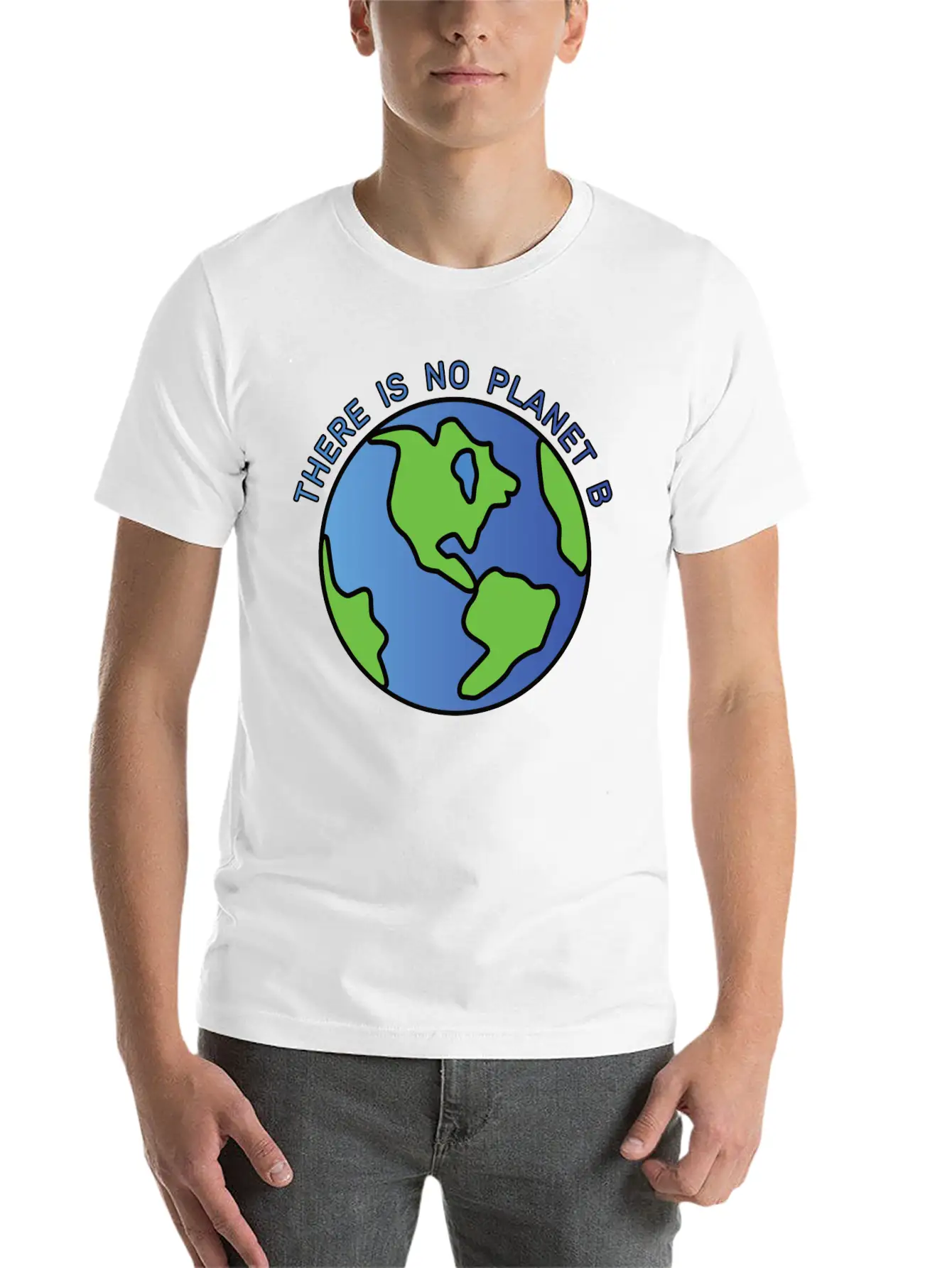 Climate Change Unisex Casual T-Shirt – Clean Design For Daily Comfort