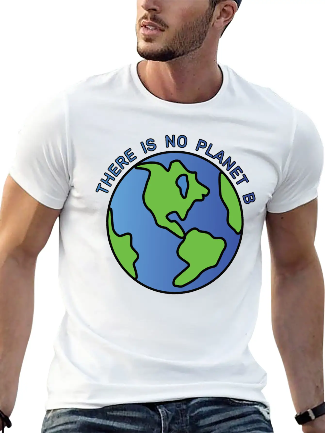 Climate Change Unisex Casual T-Shirt – Clean Design For Daily Comfort