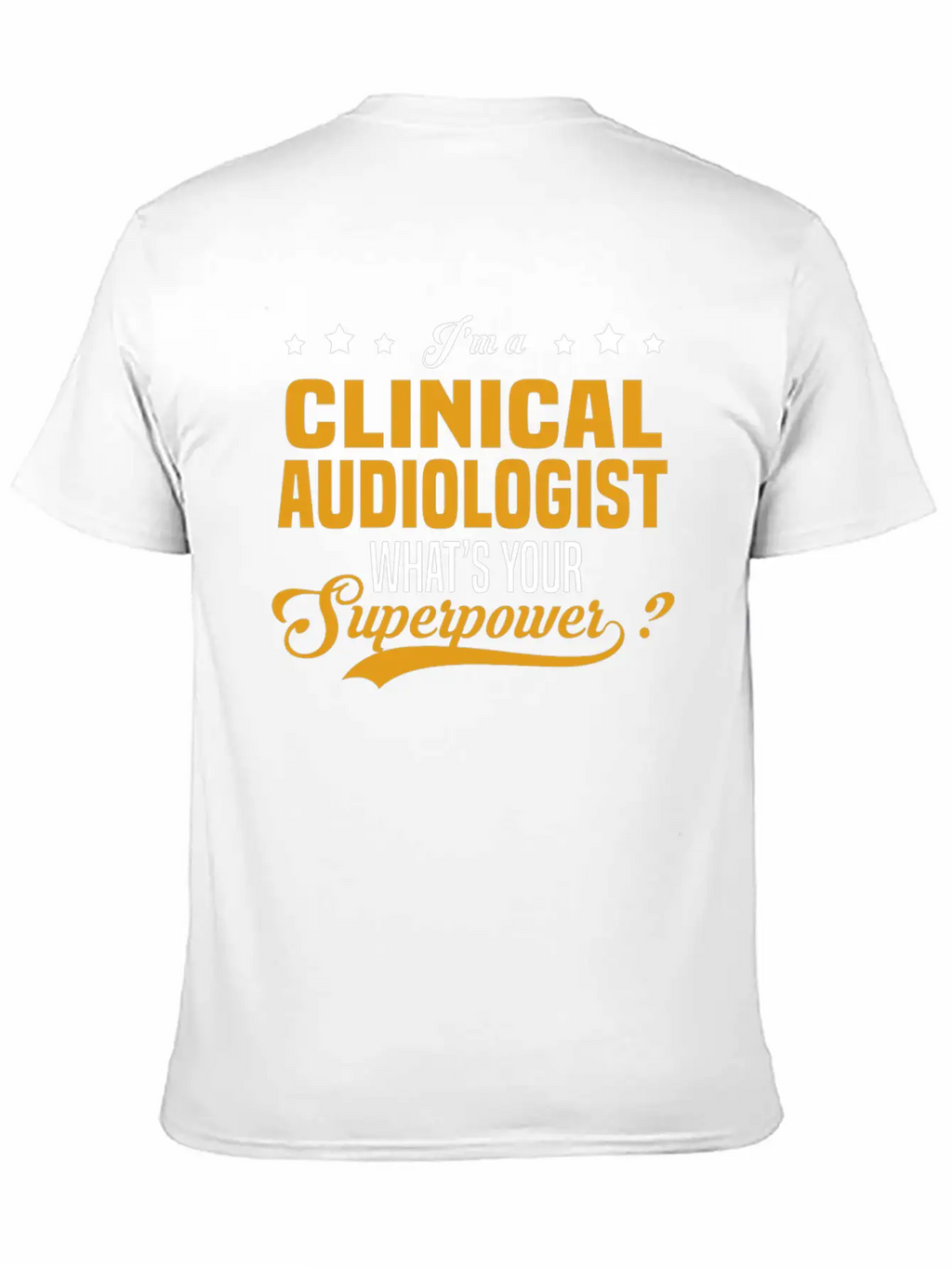 Clinical Audiologist Classic Fit Graphic Tee For Daily Comfort – Unisex Cotton Shirt