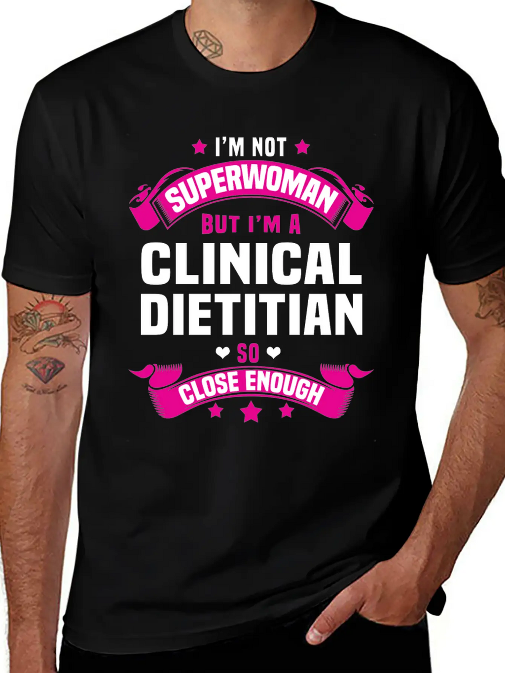 Clinical Dietitian Breathable Graphic T-Shirt – Perfect For Casual Days