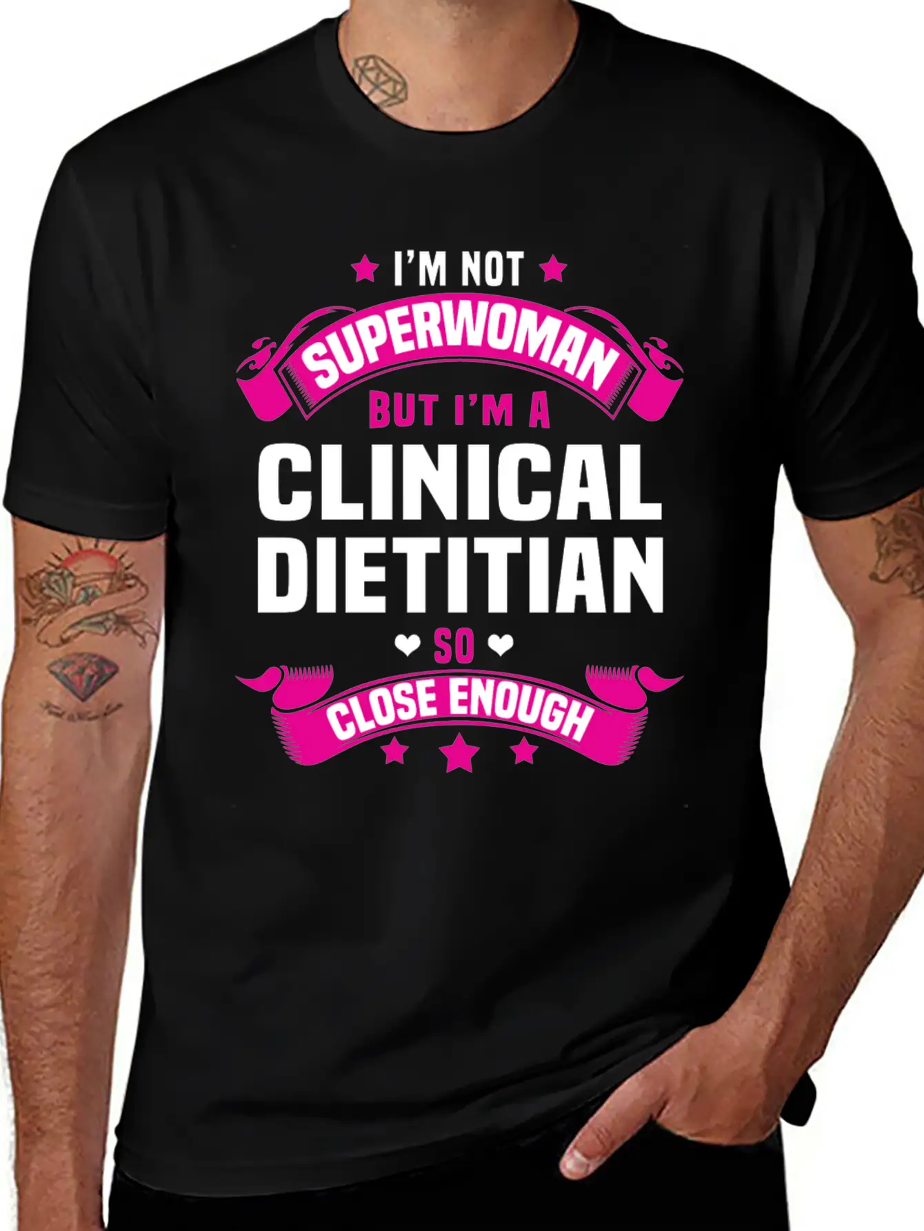 Clinical Dietitian Breathable Graphic T-Shirt – Perfect For Casual Days