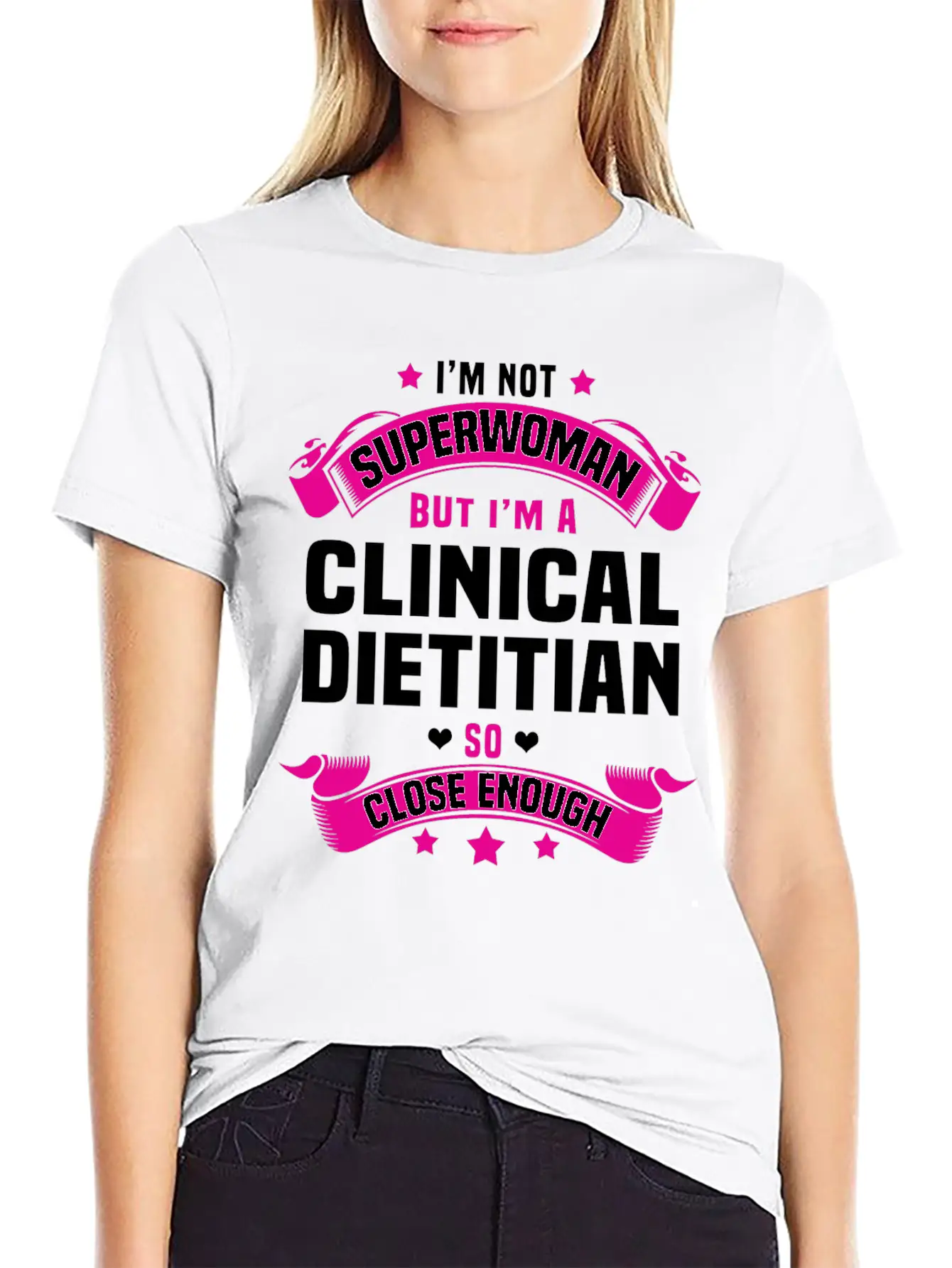 Clinical Dietitian Breathable Graphic T-Shirt – Perfect For Casual Days