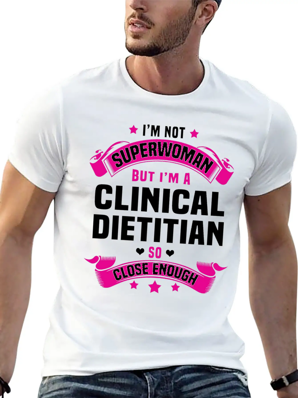 Clinical Dietitian Breathable Graphic T-Shirt – Perfect For Casual Days