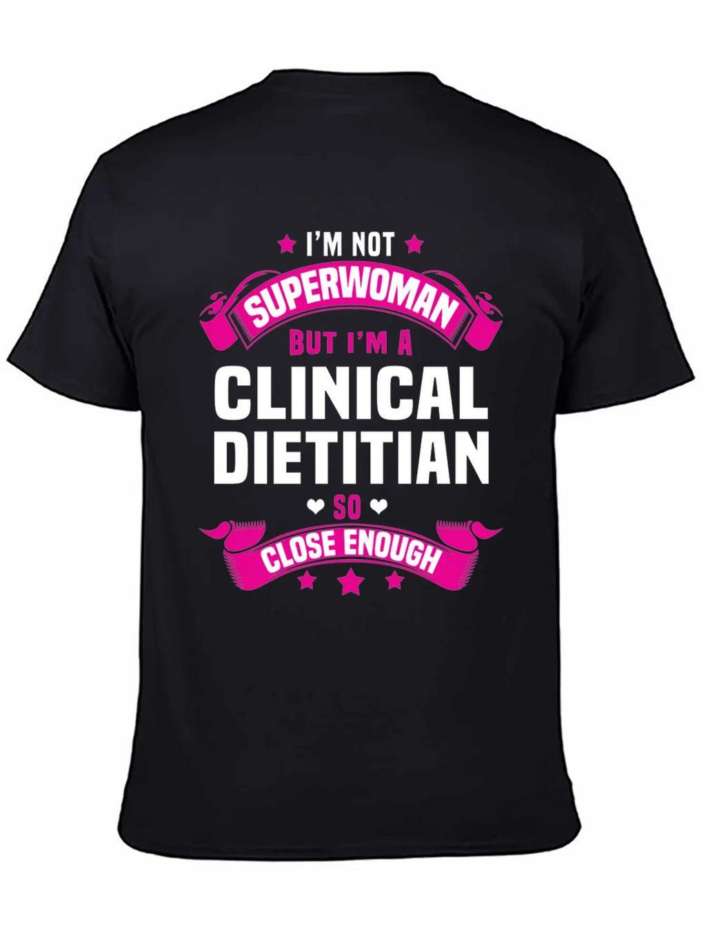 Clinical Dietitian Breathable Graphic T-Shirt – Perfect For Casual Days