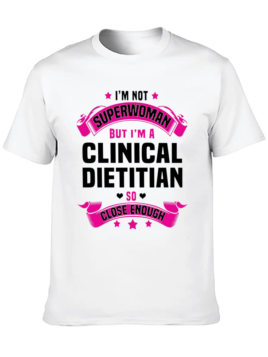 Clinical Dietitian Breathable Graphic T-Shirt – Perfect For Casual Days