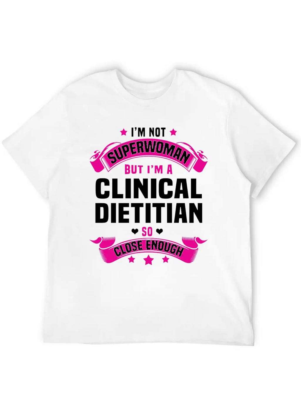 Clinical Dietitian Breathable Graphic T-Shirt – Perfect For Casual Days
