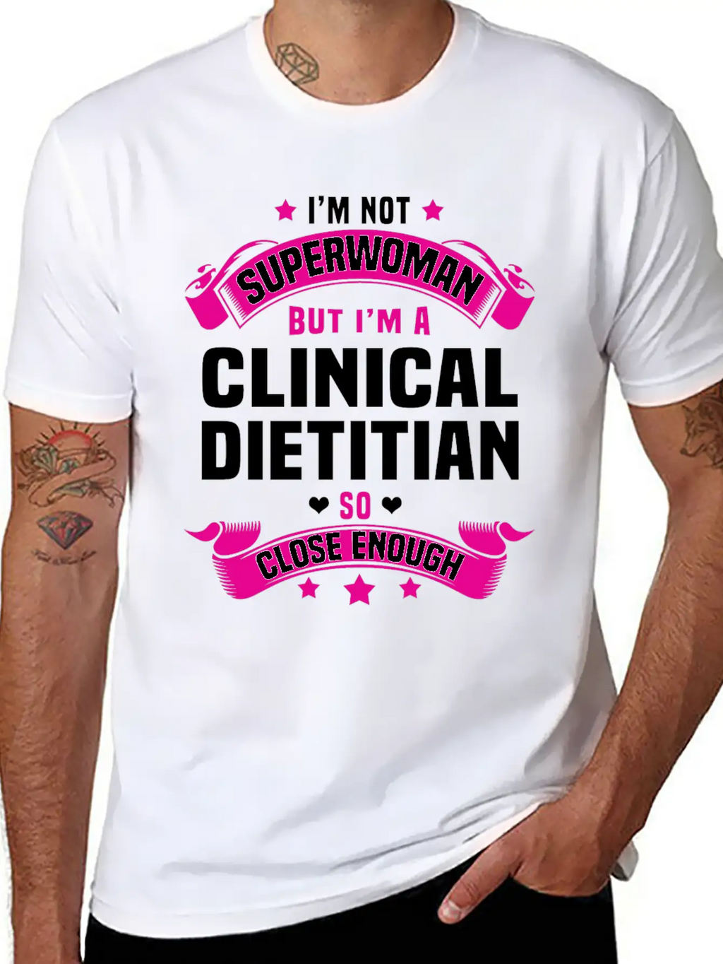 Clinical Dietitian Breathable Graphic T-Shirt – Perfect For Casual Days