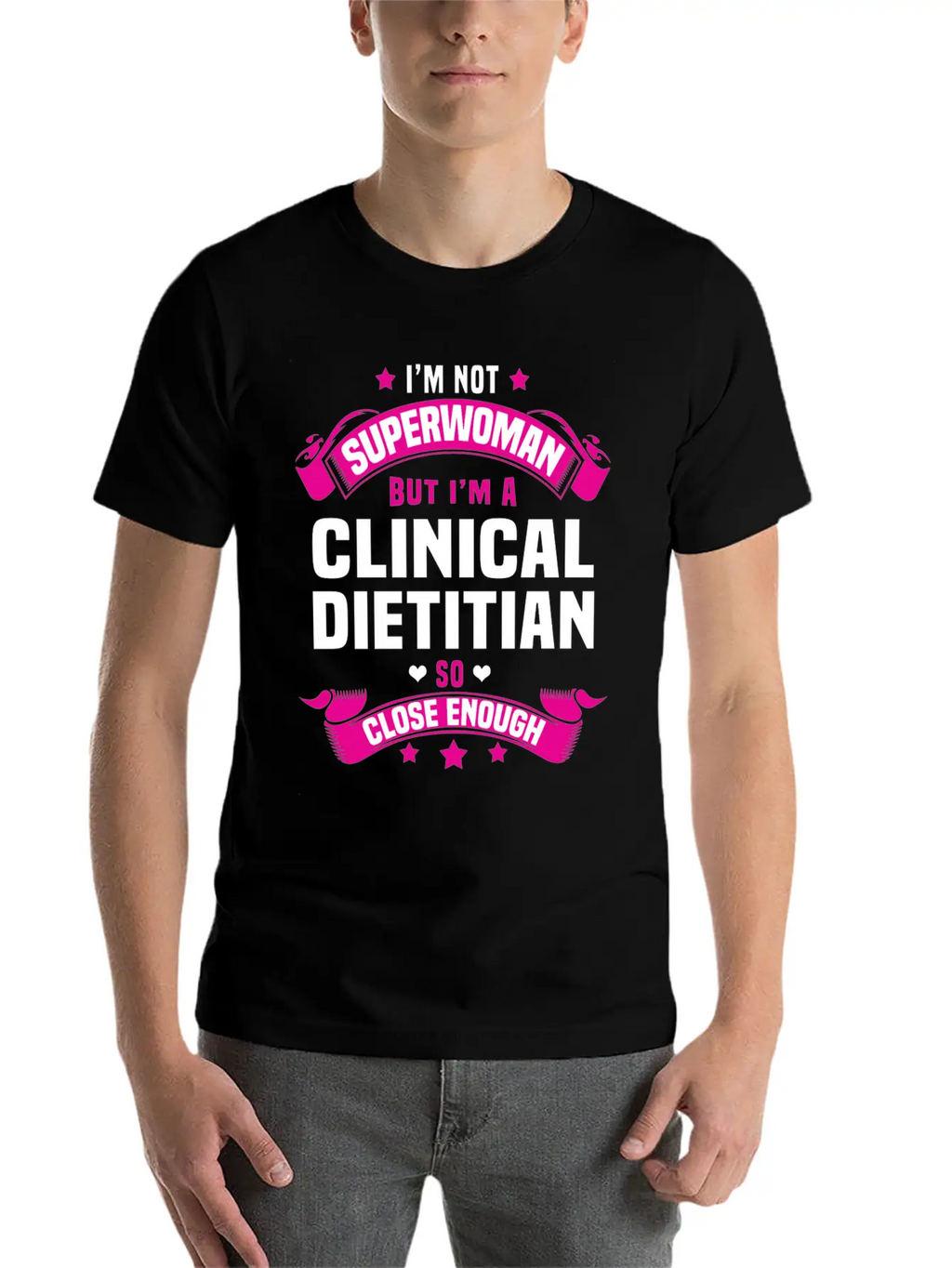 Clinical Dietitian Breathable Graphic T-Shirt – Perfect For Casual Days