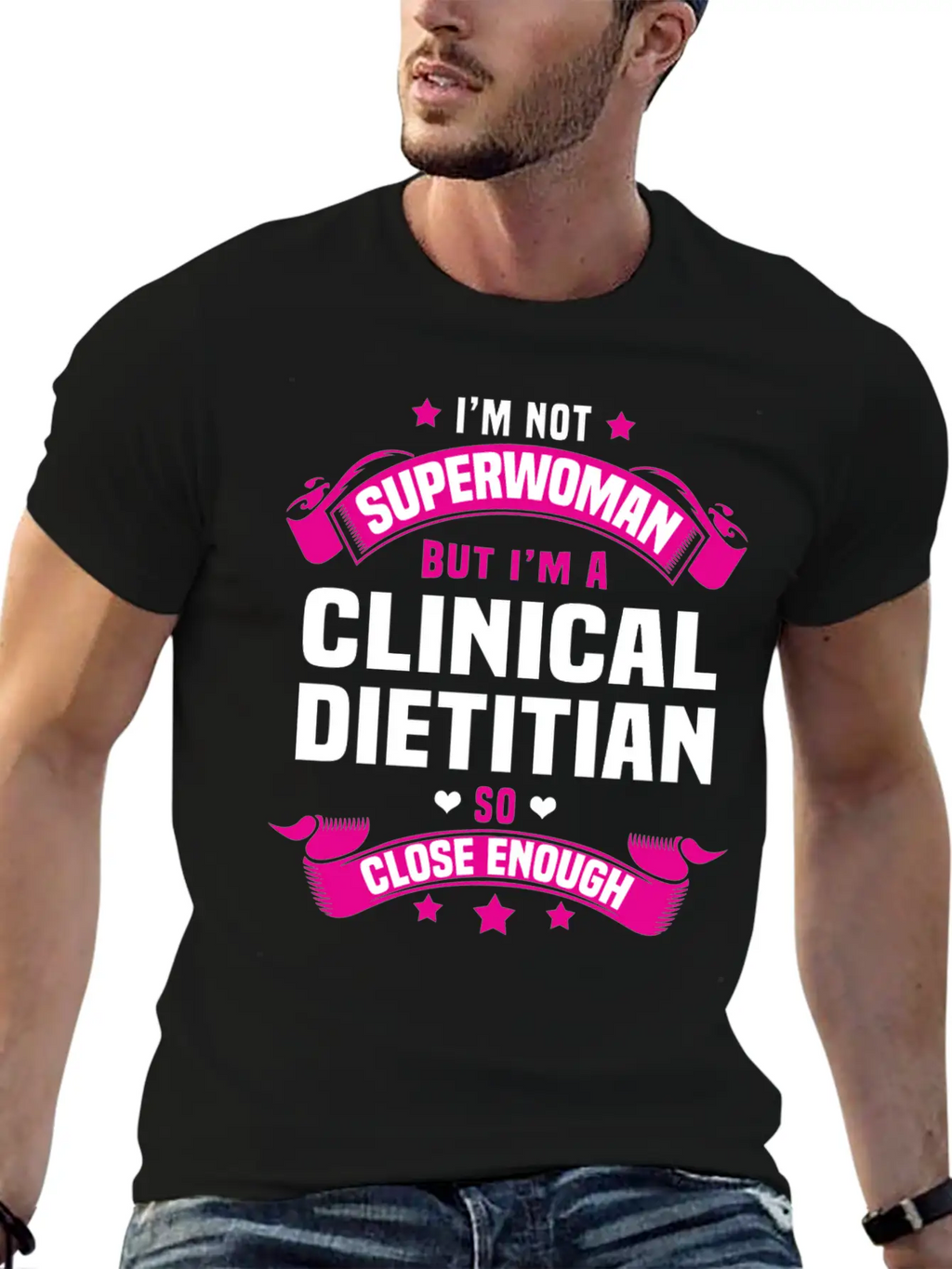 Clinical Dietitian Breathable Graphic T-Shirt – Perfect For Casual Days