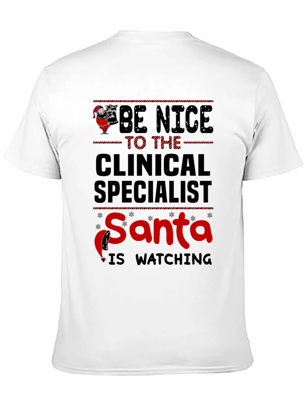 Clinical Specialist Unisex Short Sleeve Soft Cotton T-Shirt – Casual Everyday Wear
