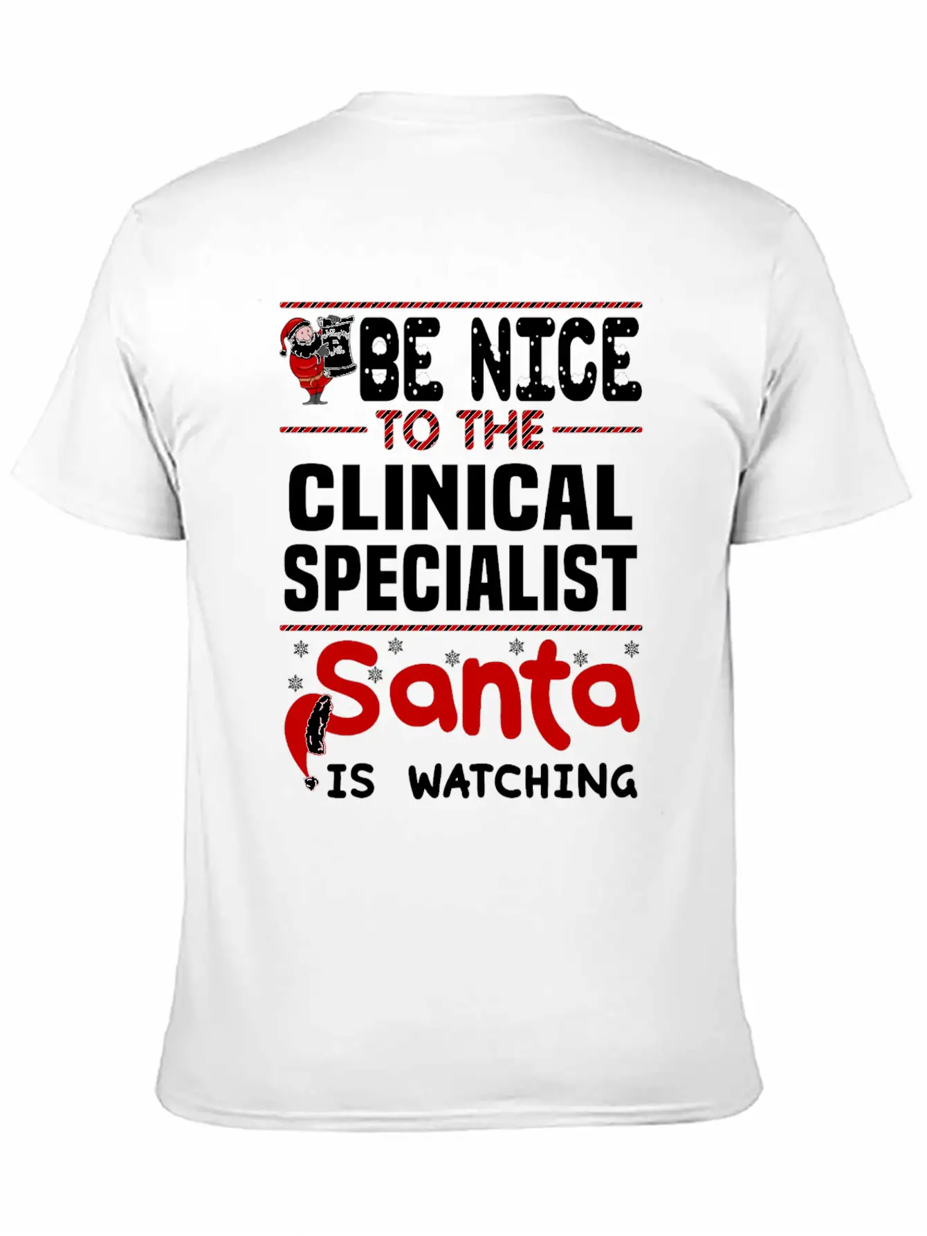 Clinical Specialist Unisex Short Sleeve Soft Cotton T-Shirt – Casual Everyday Wear