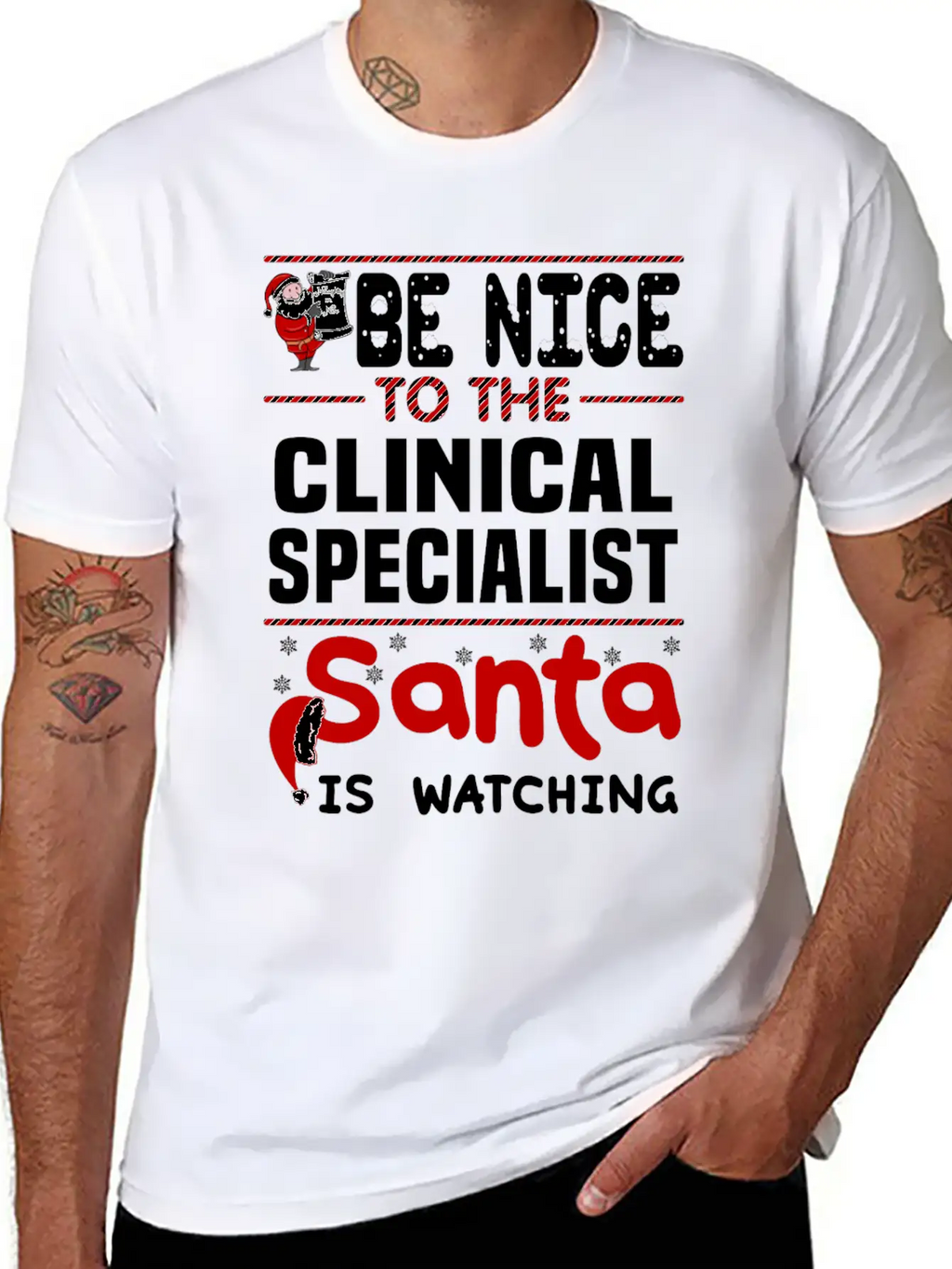 Clinical Specialist Unisex Short Sleeve Soft Cotton T-Shirt – Casual Everyday Wear