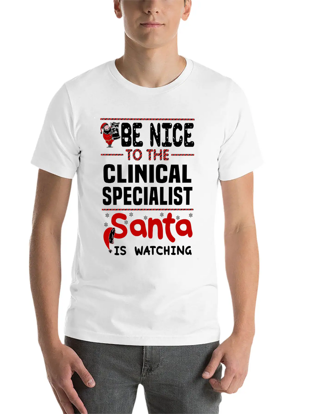 Clinical Specialist Unisex Short Sleeve Soft Cotton T-Shirt – Casual Everyday Wear