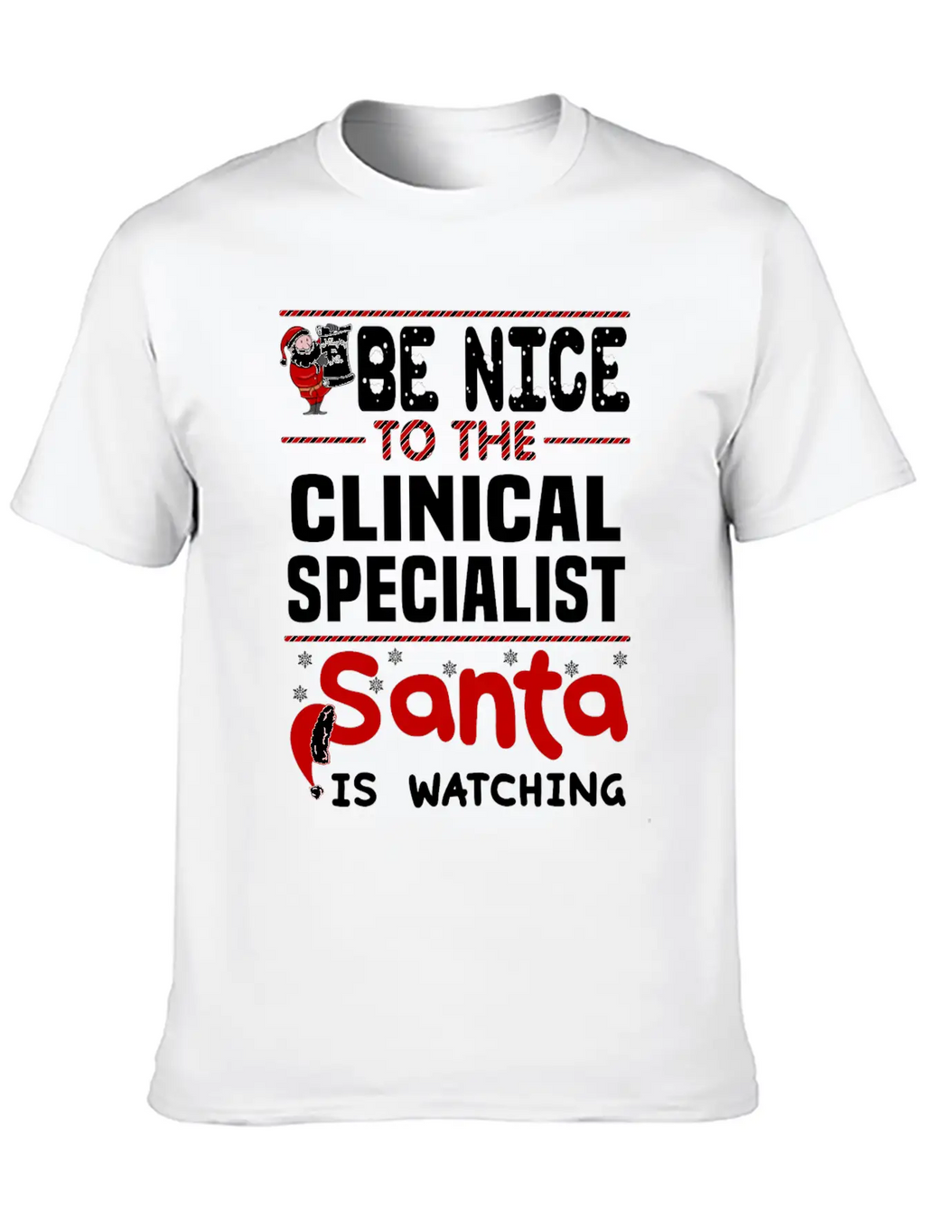 Clinical Specialist Unisex Short Sleeve Soft Cotton T-Shirt – Casual Everyday Wear