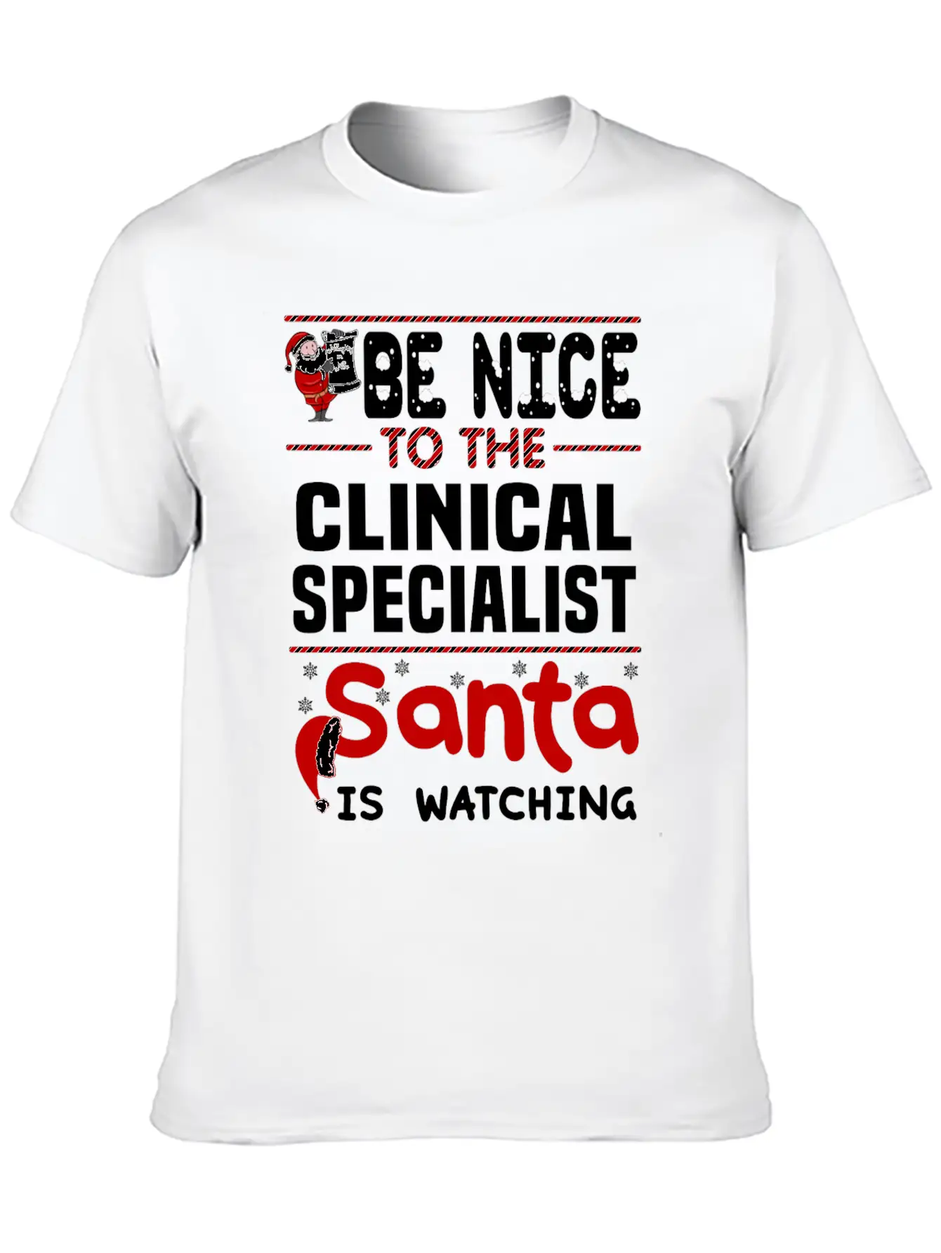 Clinical Specialist Unisex Short Sleeve Soft Cotton T-Shirt – Casual Everyday Wear