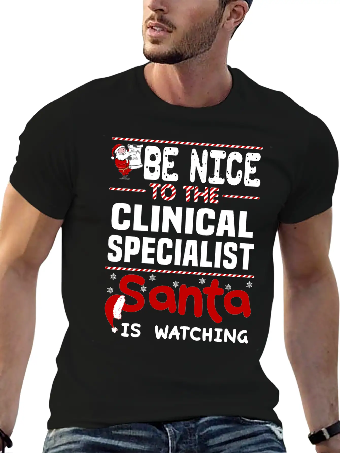 Clinical Specialist Unisex Short Sleeve Soft Cotton T-Shirt – Casual Everyday Wear