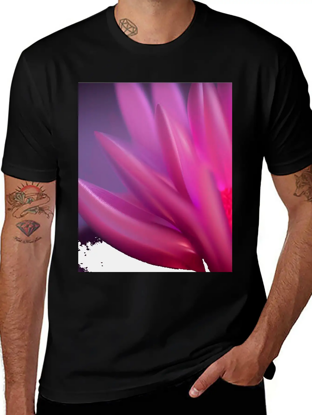 Close-Up Of Life Itself Unisex Casual T-Shirt – Clean Design For Daily Comfort