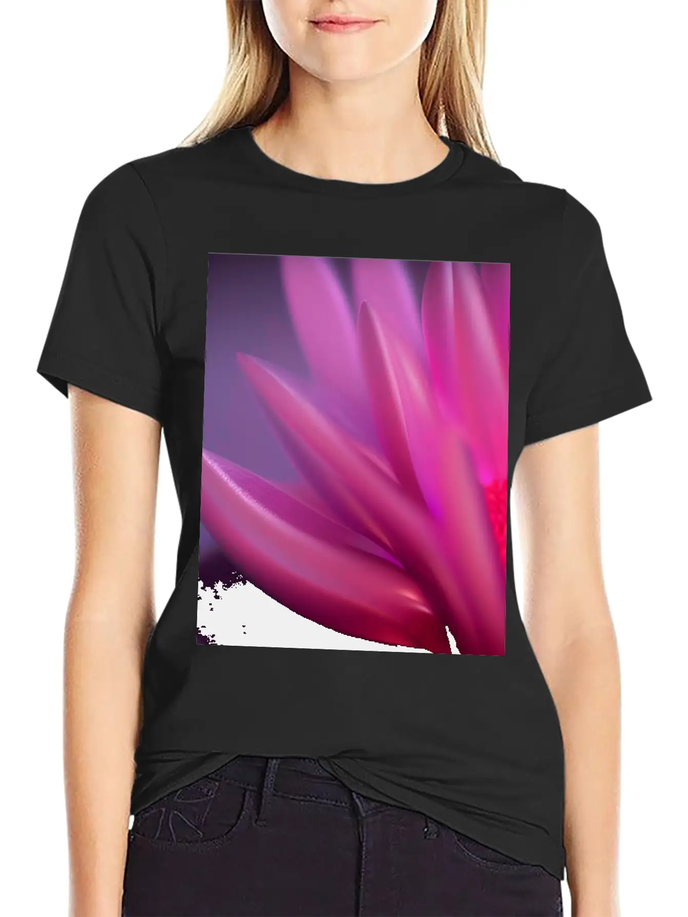 Close-Up Of Life Itself Unisex Casual T-Shirt – Clean Design For Daily Comfort