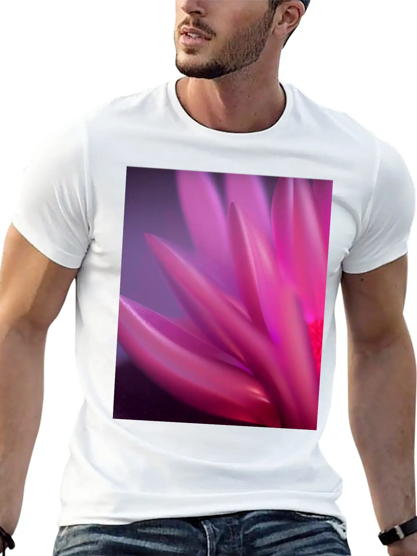 Close-Up Of Life Itself Unisex Casual T-Shirt – Clean Design For Daily Comfort