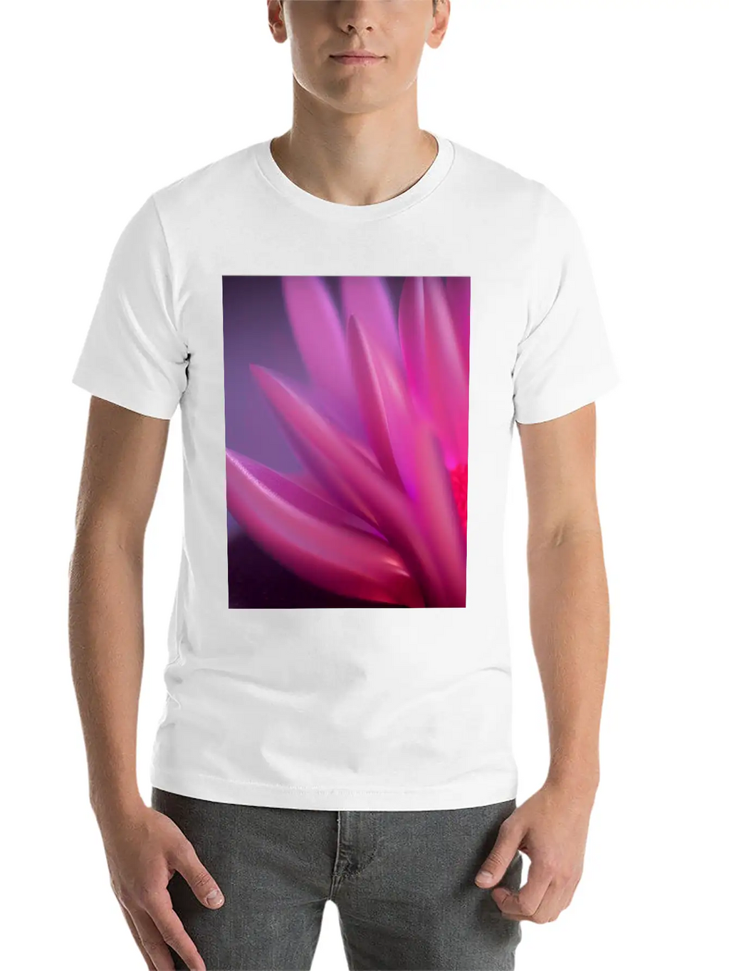 Close-Up Of Life Itself Unisex Casual T-Shirt – Clean Design For Daily Comfort