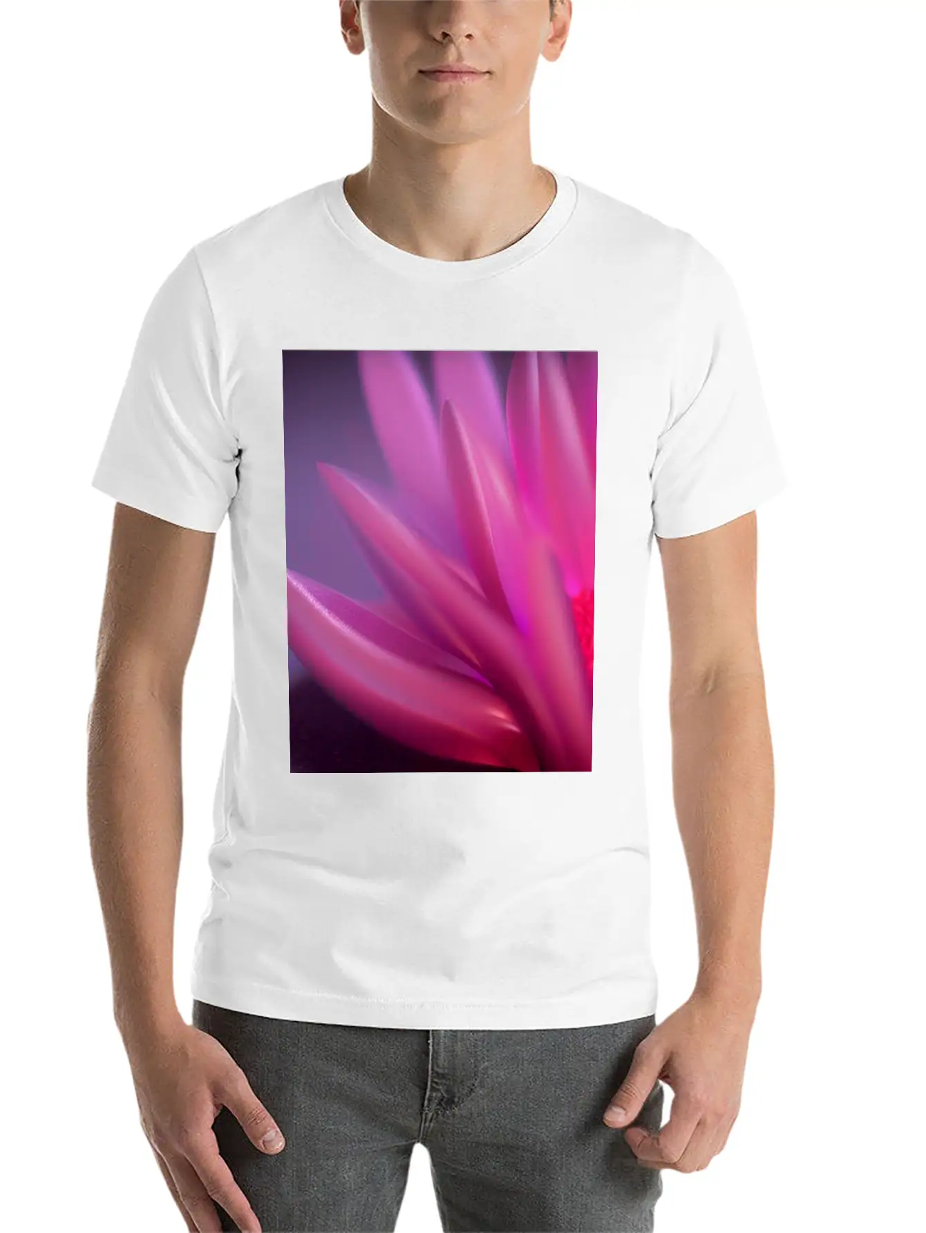 Close-Up Of Life Itself Unisex Casual T-Shirt – Clean Design For Daily Comfort