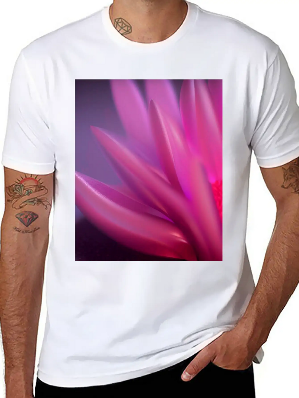 Close-Up Of Life Itself Unisex Casual T-Shirt – Clean Design For Daily Comfort